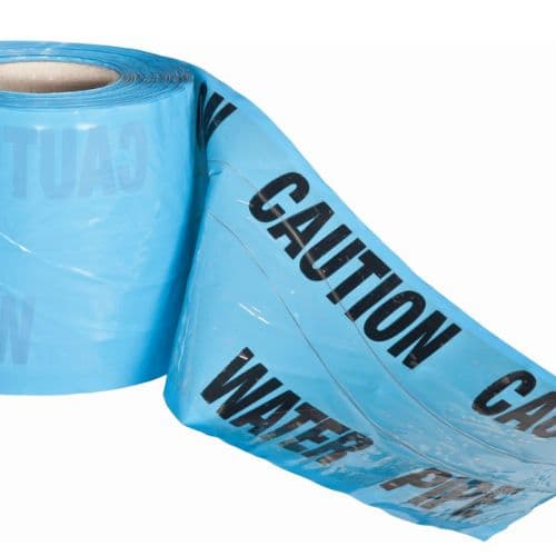 ProSolve Detectable Underground Warning Tape - Water Pipe 150mm x 100mtr
