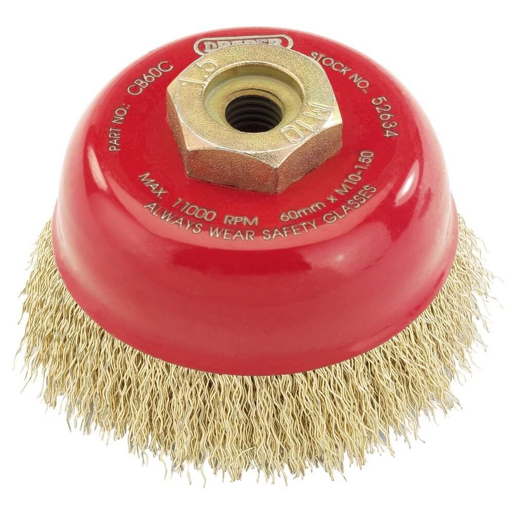 Draper Expert 52634 Crimped Wire Cup Brush 60Mm M10 each