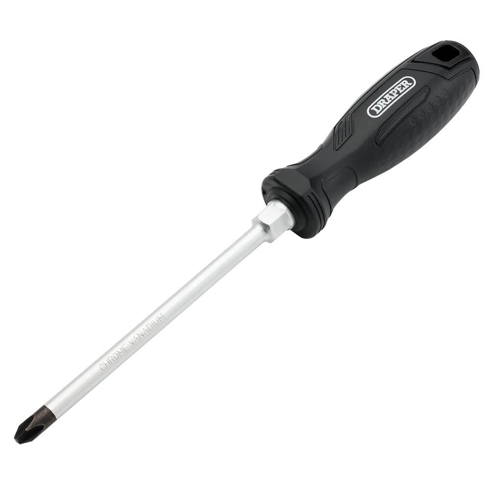 Draper Phillips Hard Grip Screwdriver Ph3 X 150Mm Pk 1 13496