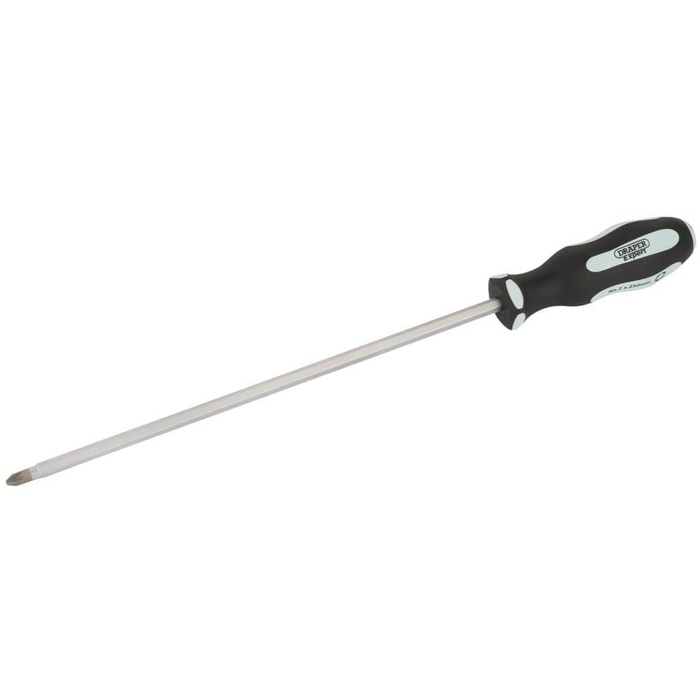 Draper Expert 63596 ftPound Thruft Pz Type Soft Grip Screwdriver No.2 X 250Mm each
