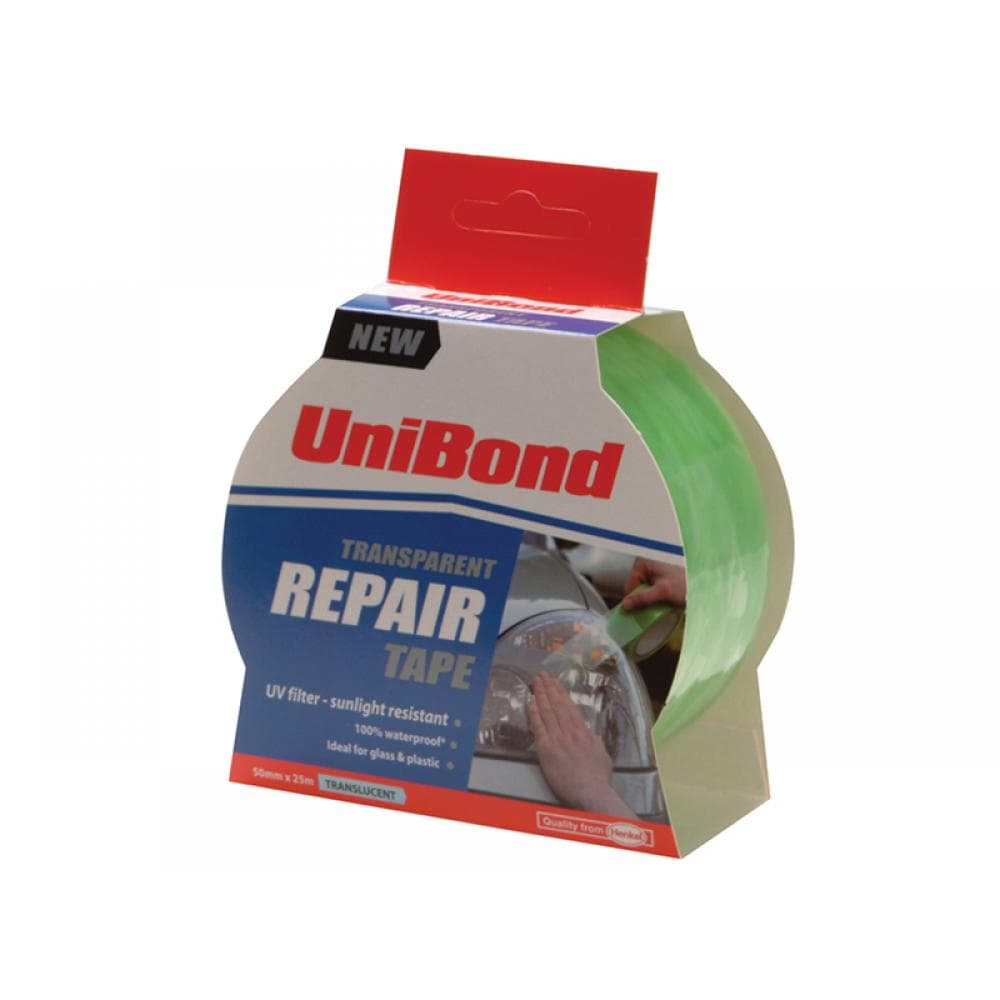 Unibond 2675780 Transparent Repair Tape 50Mm X 20M