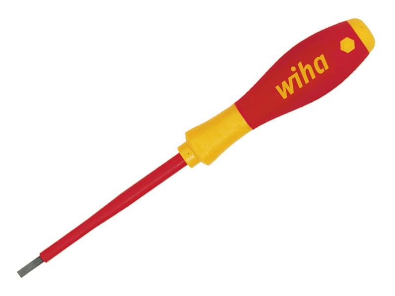 Wiha 39560 Softfinish® Electric Slimfix Screwdriver Slotted 4.0 X 100Mm