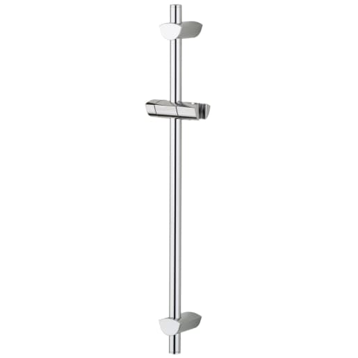 Bristan EVC ADR01 C EVO Riser Rail with Adjustable Fixing Brackets Chrome Plated