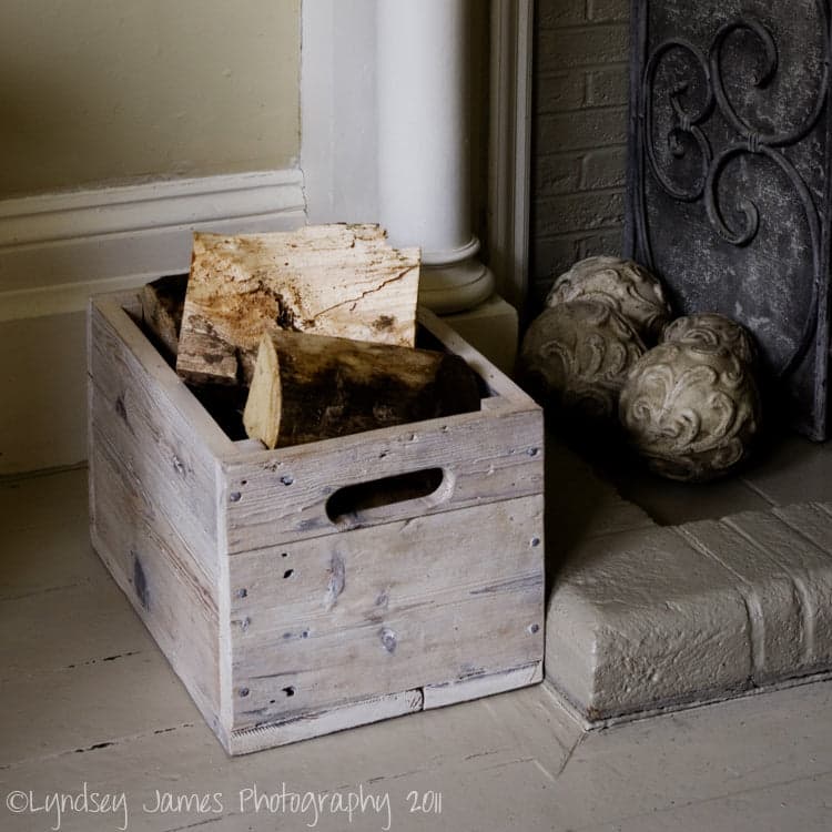 Reclaimed Pine Storage Box