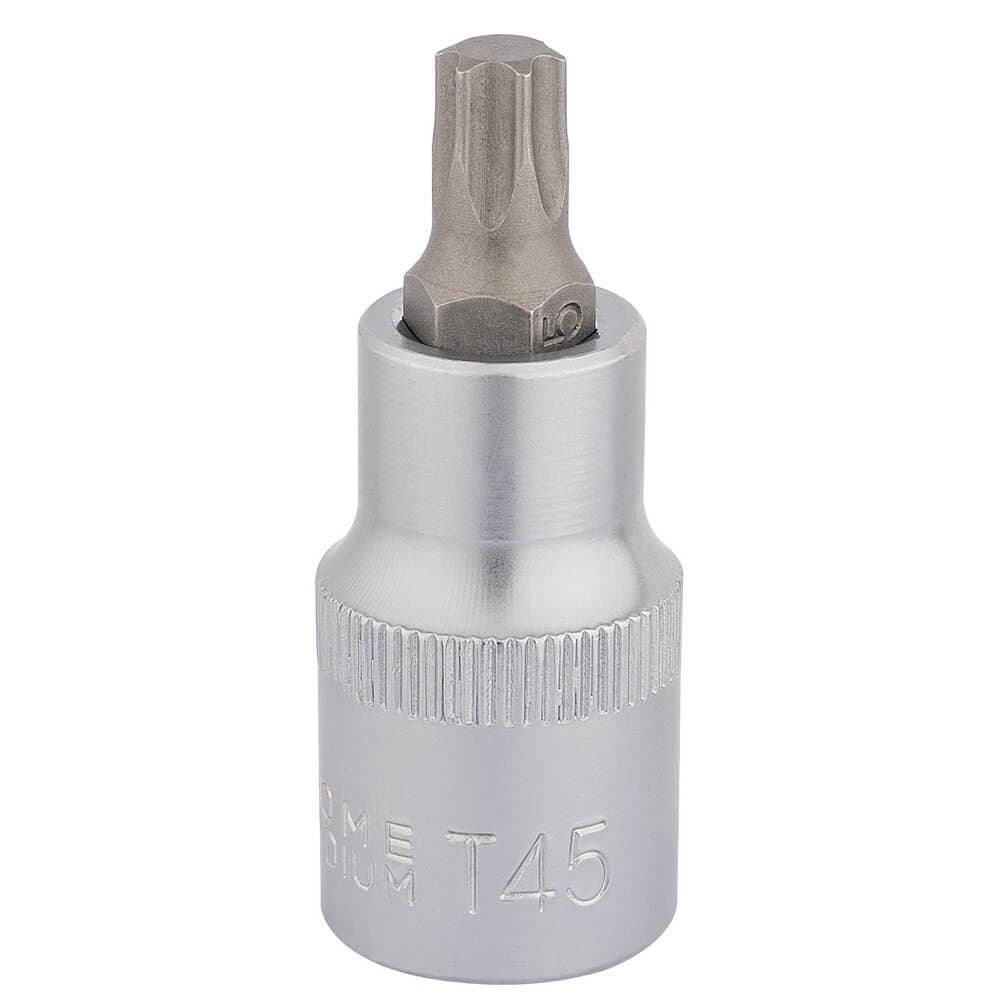 Draper Expert 16315 Draper Tx-Star® Socket Bit 1/2in Sq. Dr. T45 X 55Mm each