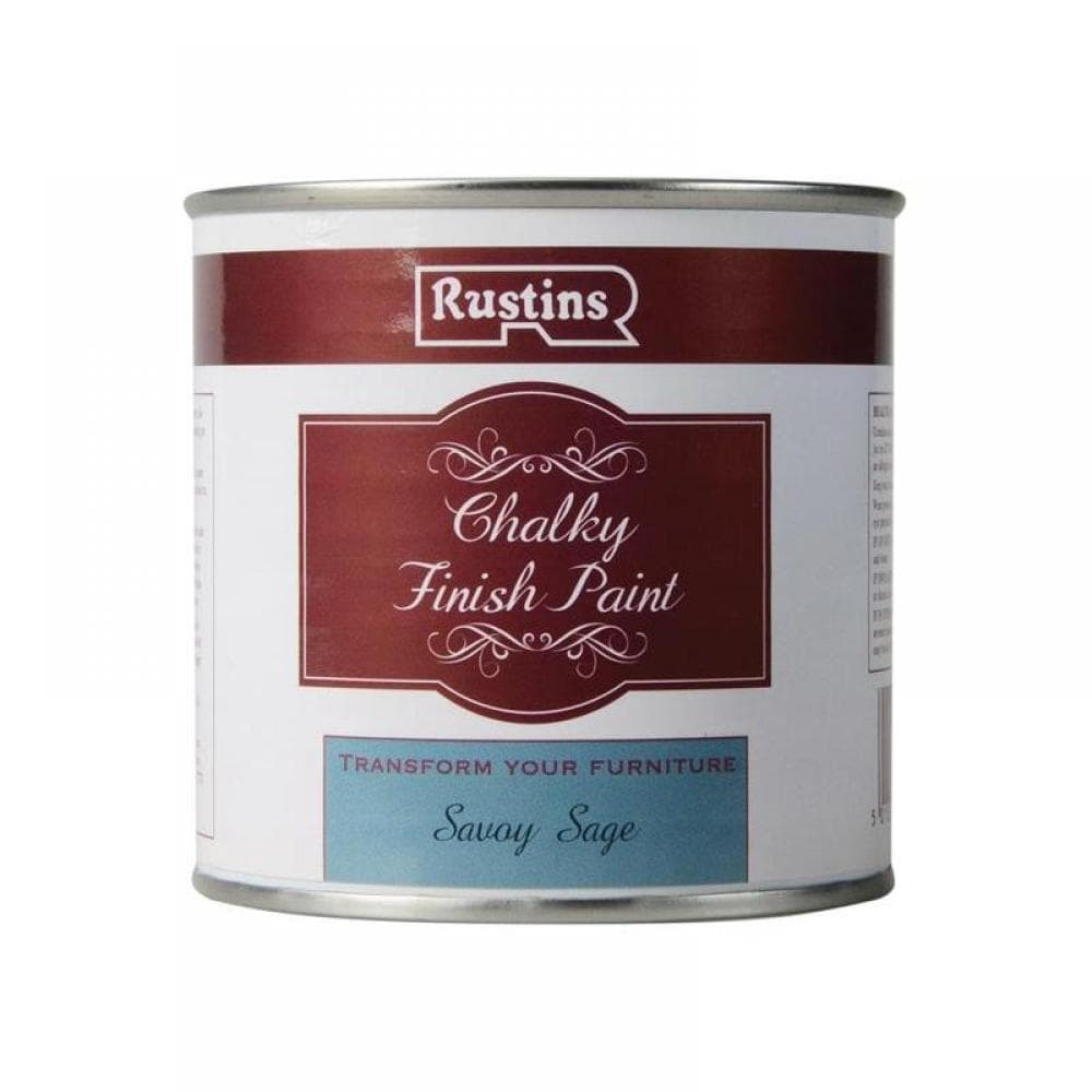 Rustins CHAPS250 Chalky Finish Paint Savoy Sage 250Ml
