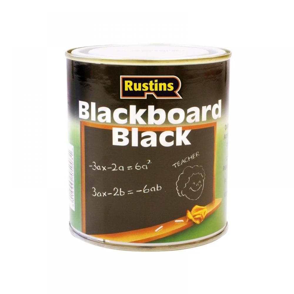 Rustins BLAB1000 Quick Dry Blackboard Black 1 Litre