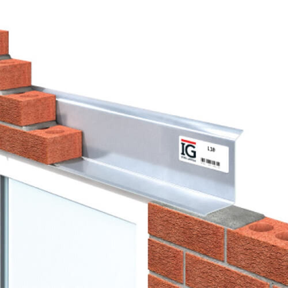 IG Standard Duty Steel Single Leaf Lintel 1350mm x 102mm - L10