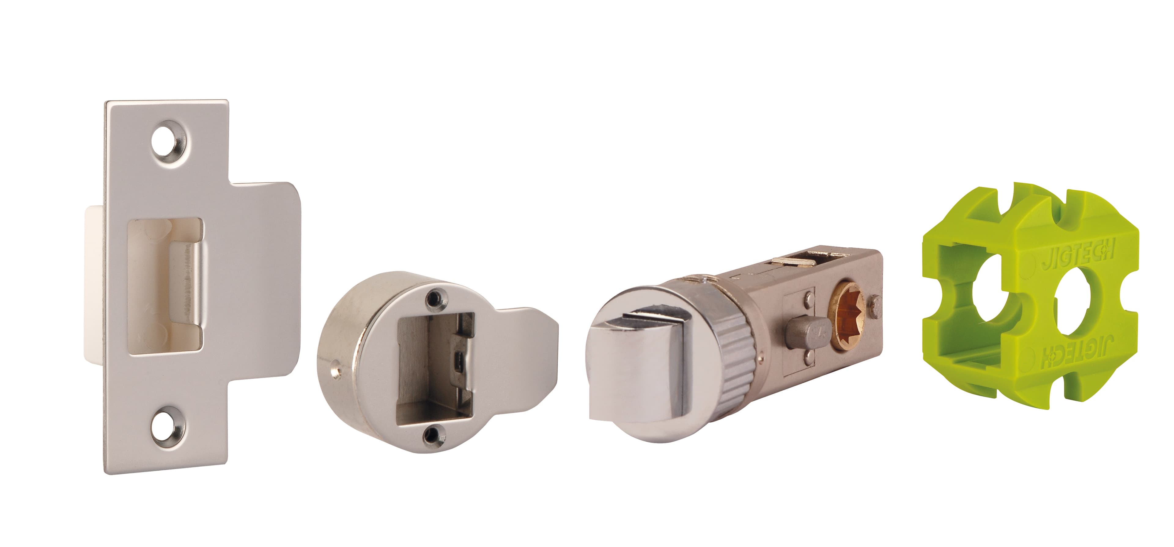 Jigtech JTL4022 Smart Standard Privacy Latch 57mm Backset Polished Chrome