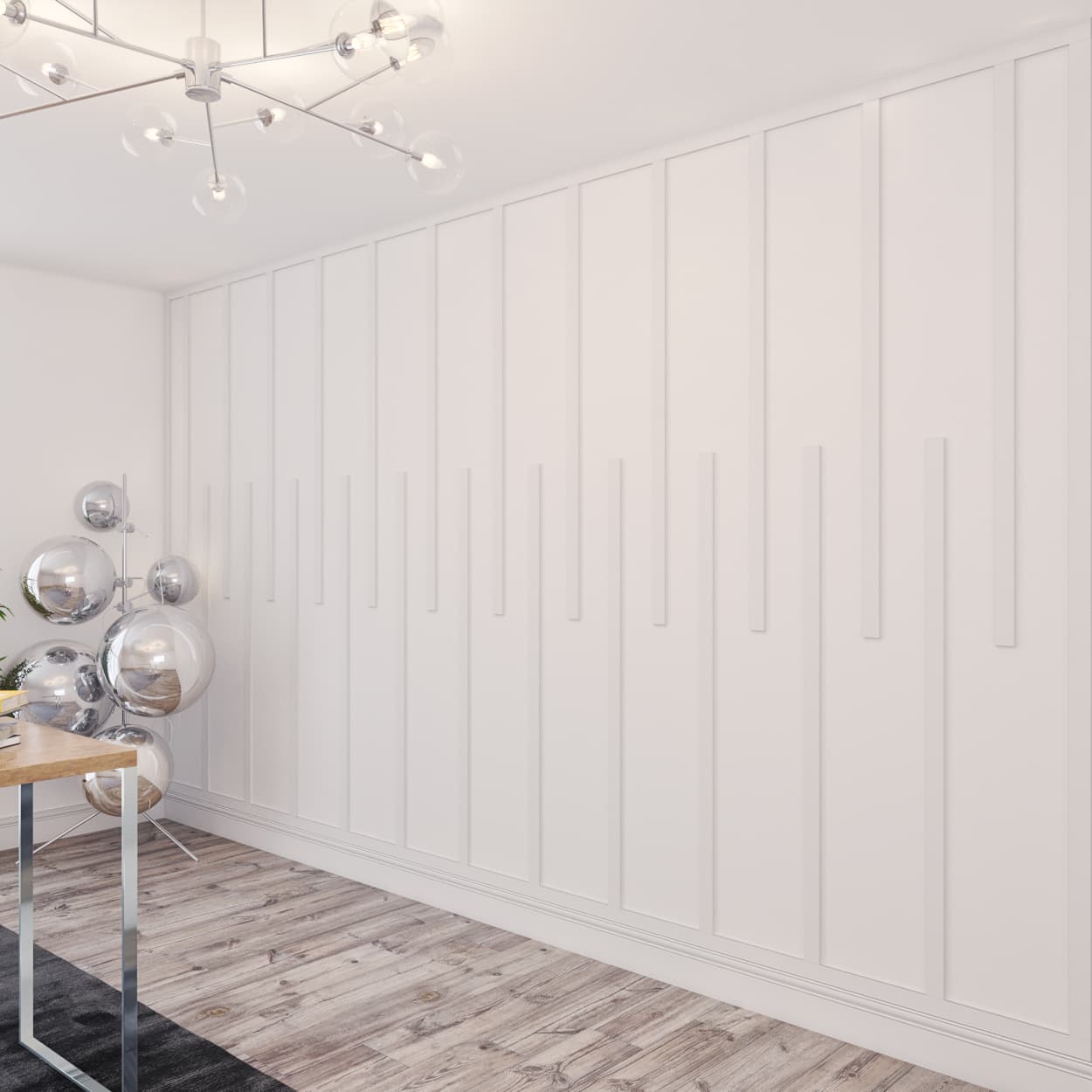 Athens Decorative MDF Wall Panelling Kit