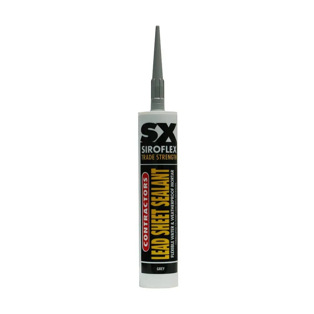 SX Lead Sheet Sealant - Grey - Silicone Sealant for Lead Flashings - 300ml