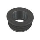 FloPlast Ring Seal Soil Rubber Boss Adaptor - 40mm Black