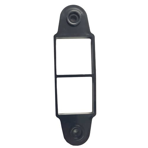 FloPlast Square Downpipe Spacer Bracket - 8mm Black
