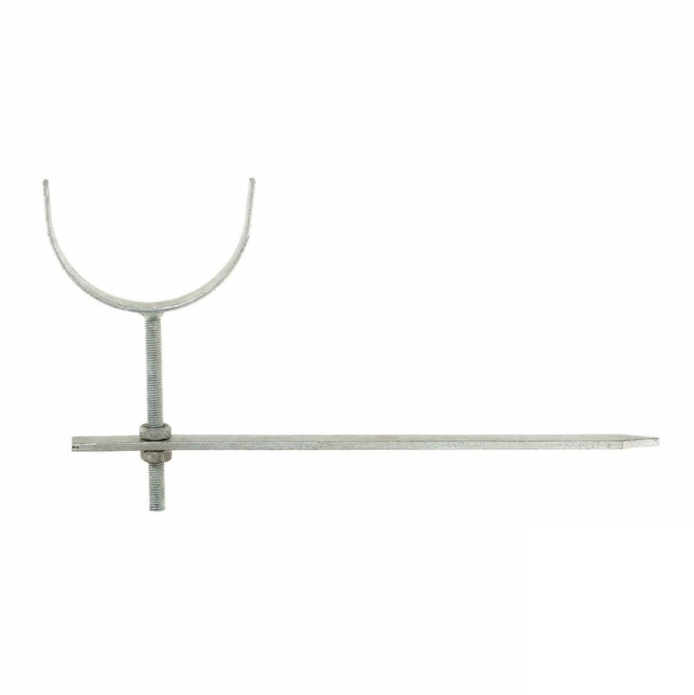 Hargreaves Premier Cast Iron Deep Half Round Gutter Rise & Fall Bracket - 100mm Galvanised