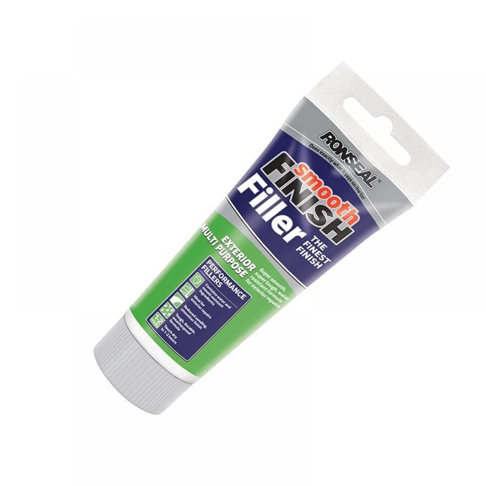 Ronseal 36561 Smooth Finish Exterior Multipurpose Ready Mix Filler Tube 330G