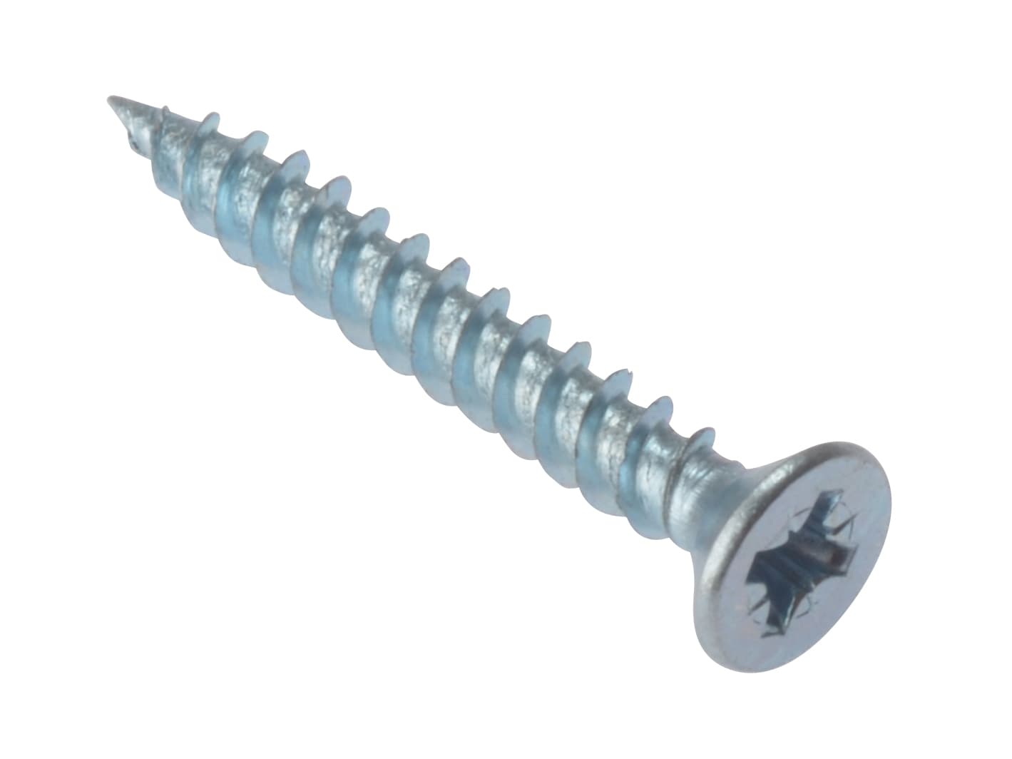 Fixings & Fasteners General-Purpose Twin Thread Screws | 7 X 1/2in | Zinc Plated | Box 200 CSK127ZP