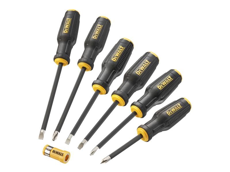 Dewalt Hand Tools DWHT62056-0 Full Fit Screwdriver Set 6 Piece