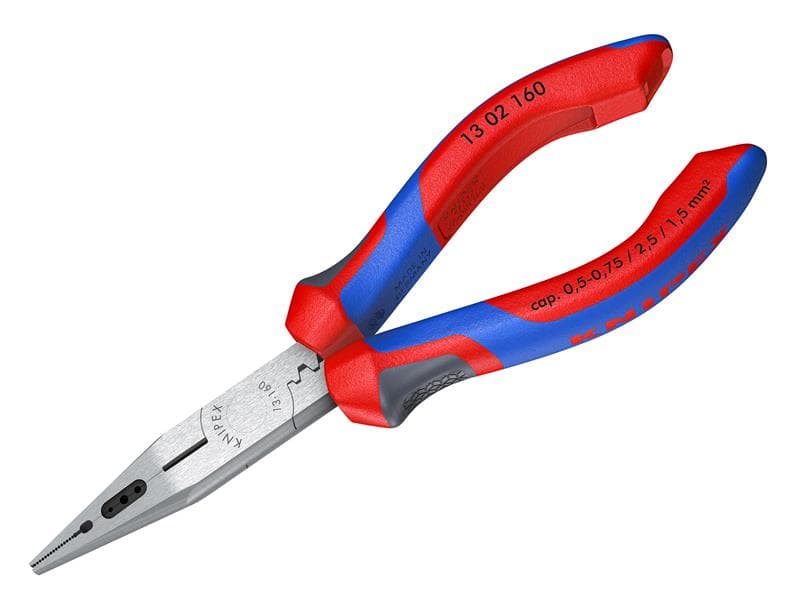 Knipex 13 02 160 SB 4-In-1 Electricianfts Pliers Multi-Component Grip 160Mm (6.1/4In)