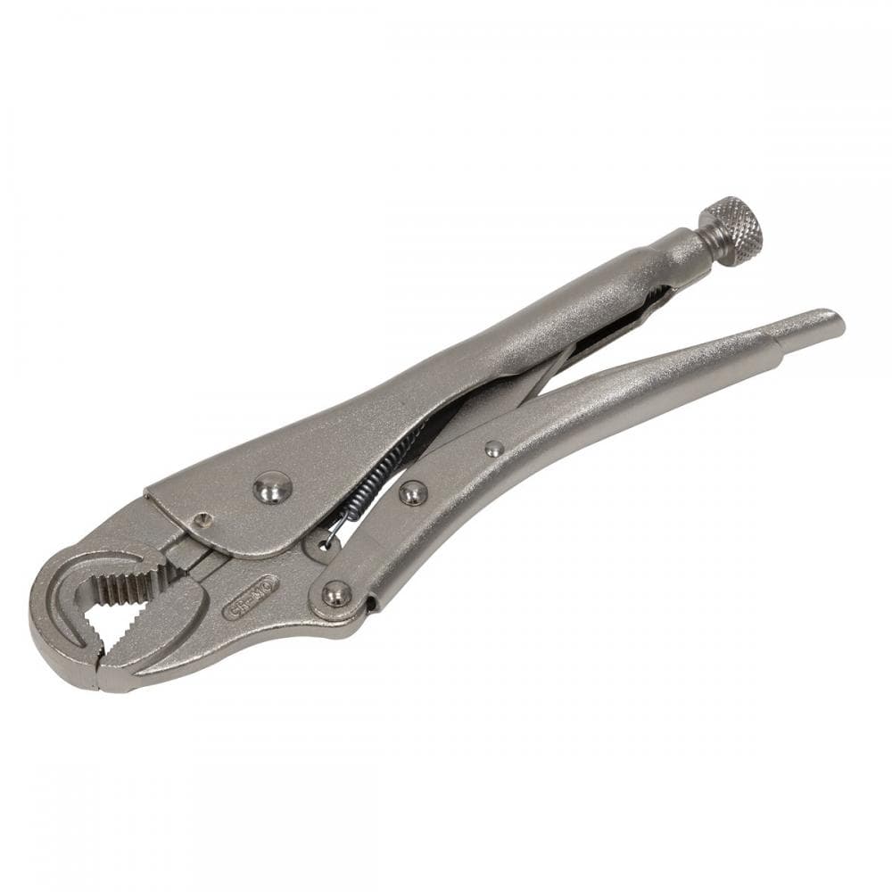Sealey AK6872 Locking Pliers Round Jaws 235Mm 0-50Mm Capacity