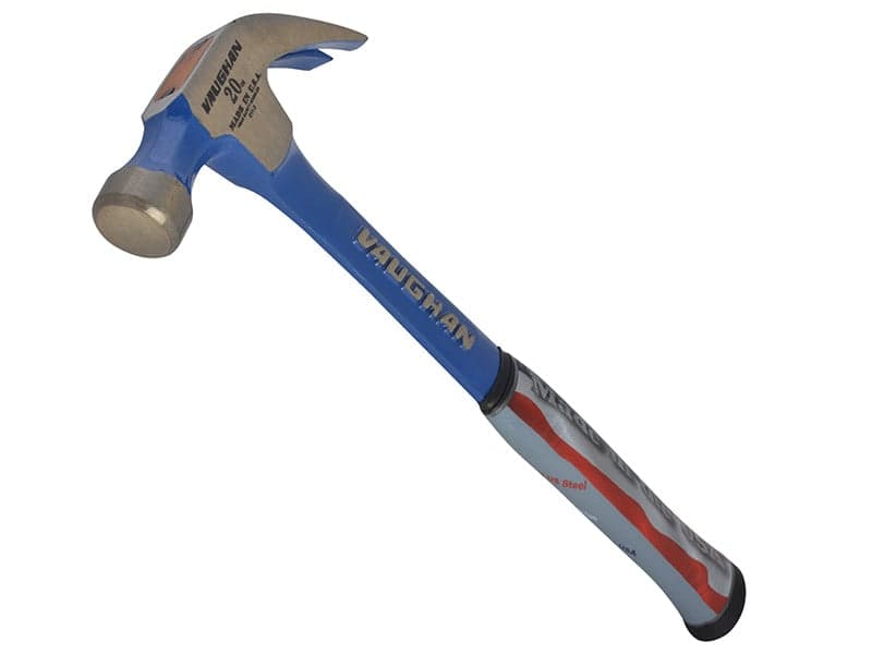 Vaughan 127-15 R20 Curved Claw Nail Hammer All Steel Smooth Face 570G (20Oz)