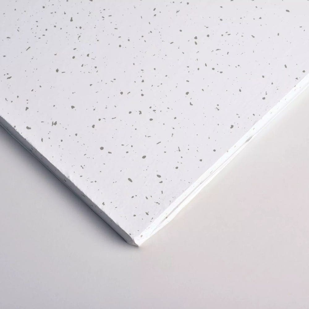 Zentia Armstrong Clean Room FL Ceiling Tiles Board Edge 1200mm x 600mm - Pack of 8 | 5.76m2 - BP9529M7H
