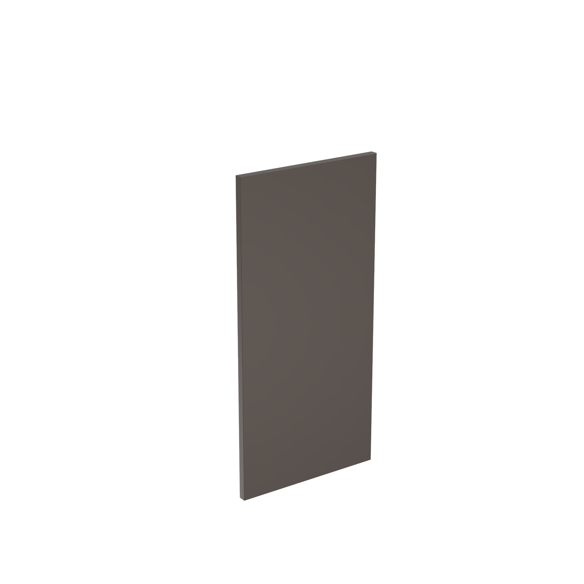 Wall End Panel for J-Pull Super Gloss Graphite 800mm x 350mm - FKKJ0444