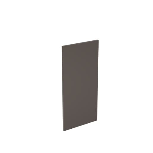Wall End Panel for J-Pull Super Gloss Graphite 800mm x 350mm - FKKJ0444