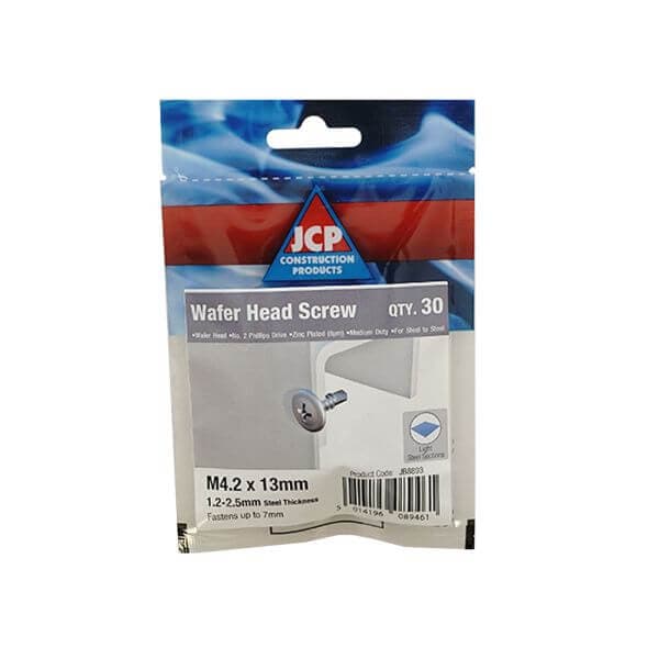 Metalfix Self-Drilling Screws Wafer Head
