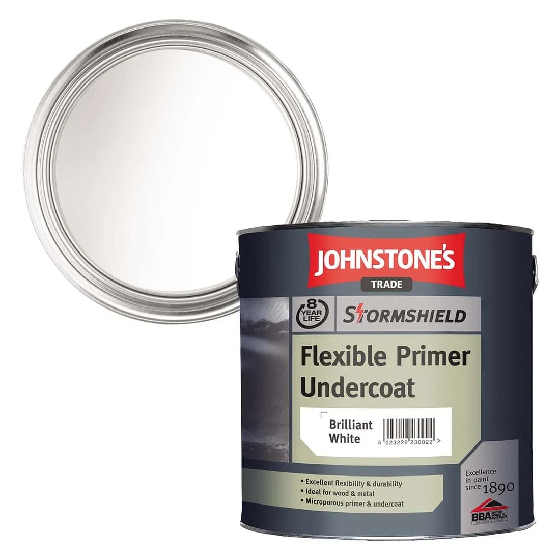 Stormshield Flexible Undercoat Brilliant White 2.5L