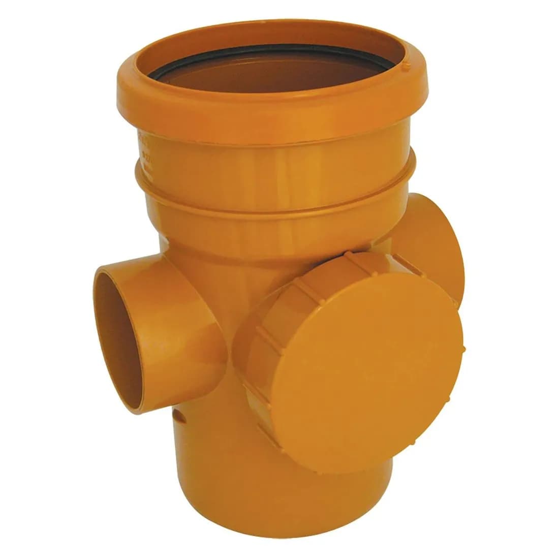 Single Socket Access Pipe 110Mm Underground D274
