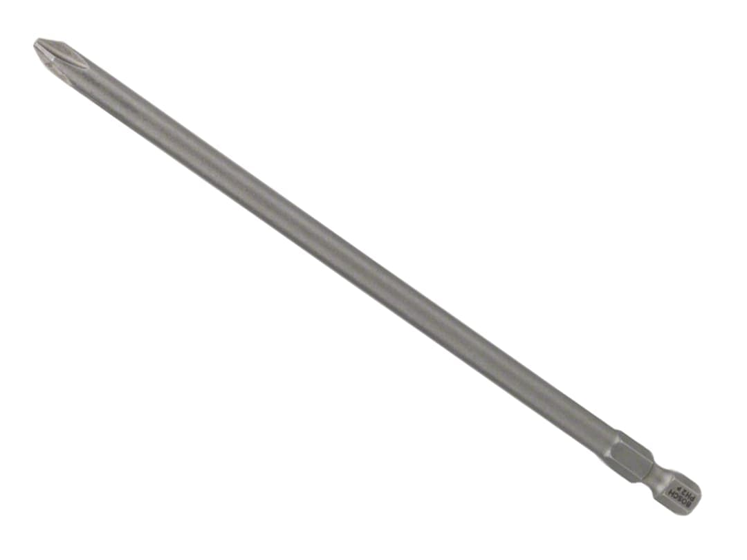 Bosch Powertool Accessories Extra Hard Screwdriver Bit PH2 x 152mm 2607001540