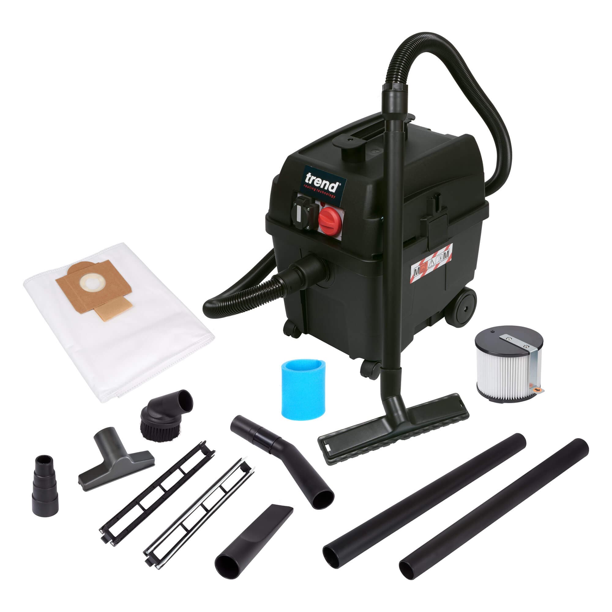 Trend Wet & Dry M-Class Extractor 1400W 240V - Uk & Irl Sale Only Pk 1 T35A