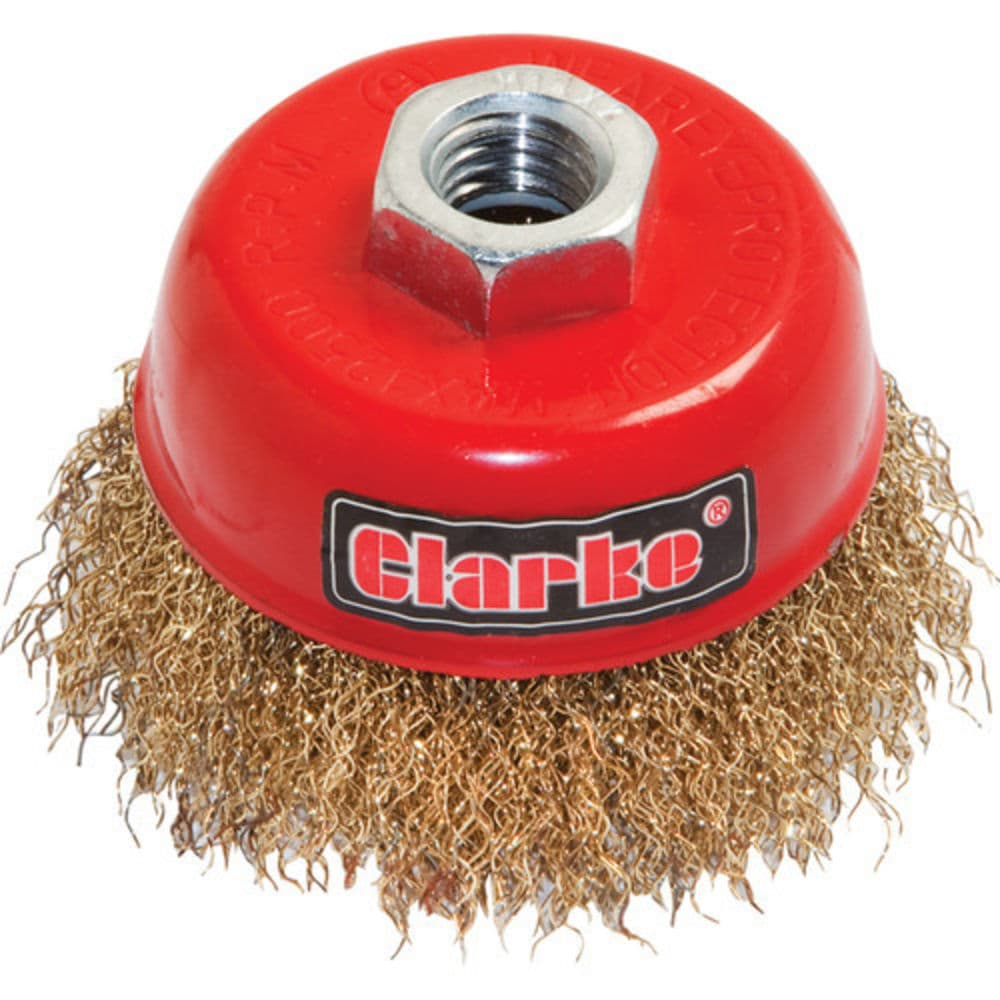 Clarke 1801558 Cht558 75Mm (M10) Wire Cup Brush