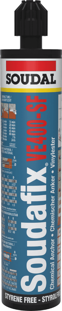 Soudal Soudafix Ve400-Sf Dark Grey 280Ml 154407