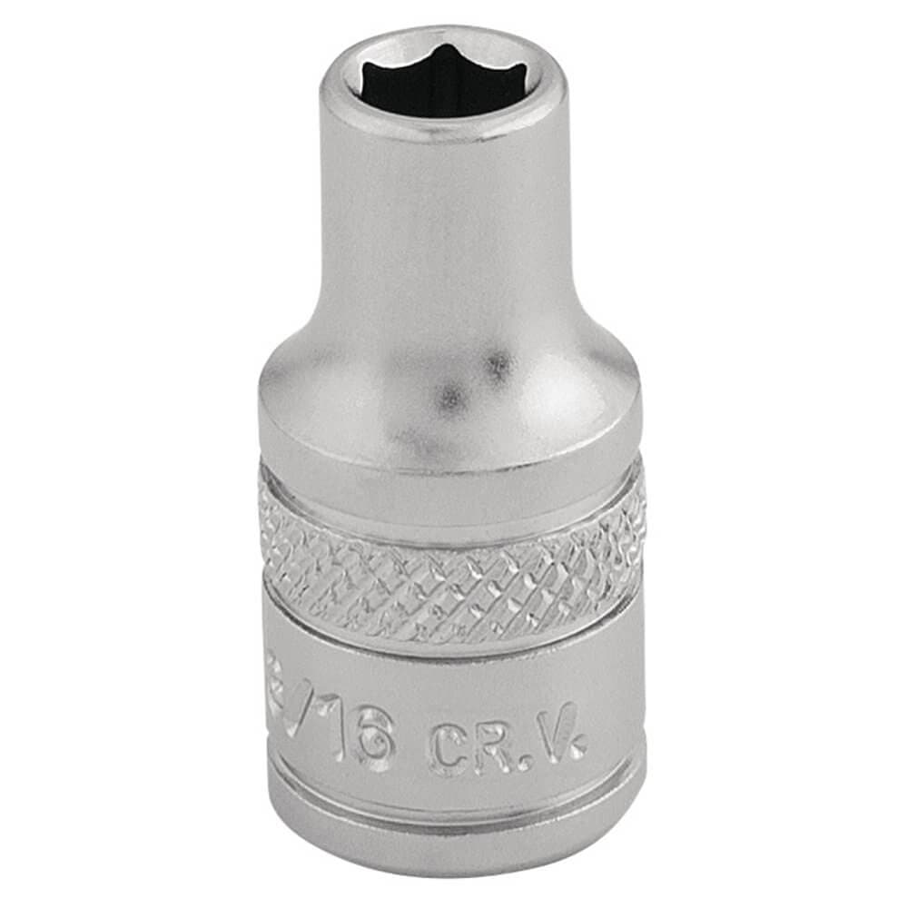 Draper Expert 16517 Imperial Socket 1/4in Sq. Dr. 3/16in each