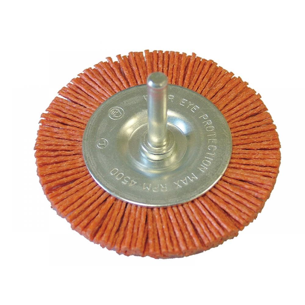 Faithfull Nylon Circular Brush 100Mm X 6Mm Shank