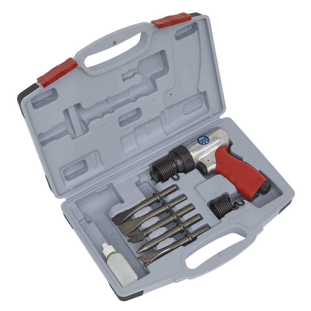 Sealey GSA12 Air Hammer Kit Medium Stroke