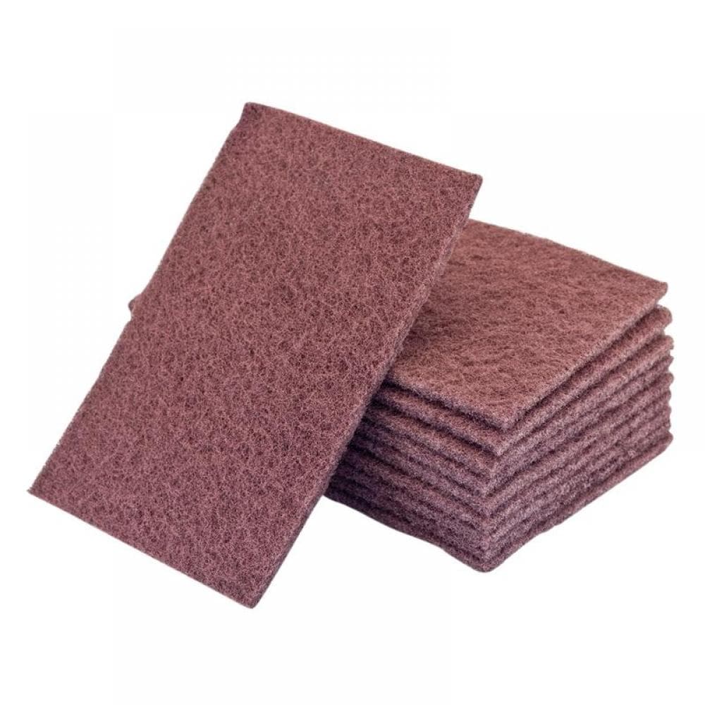 Flexipads World Class 34005 Hand Pads Maroon Very Fine 230 X 150Mm (Pack 10)