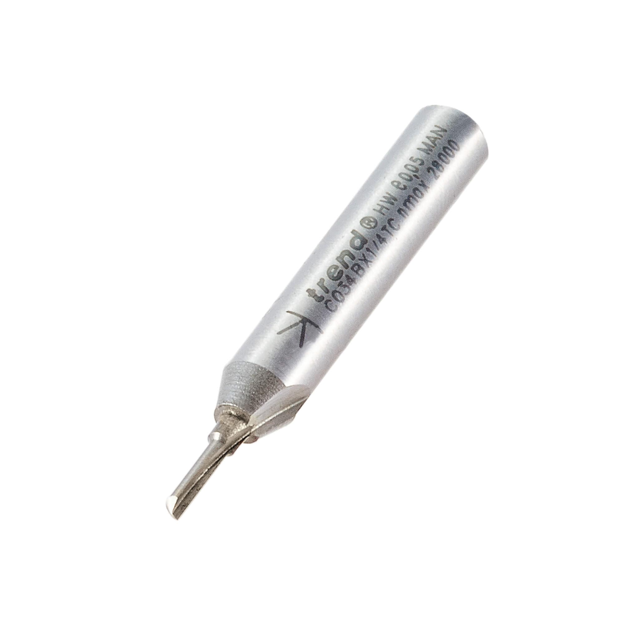 Trend One Flute 1.5Mm Diameter X 6Mm Cut Pk 1 C034BX1/4TC