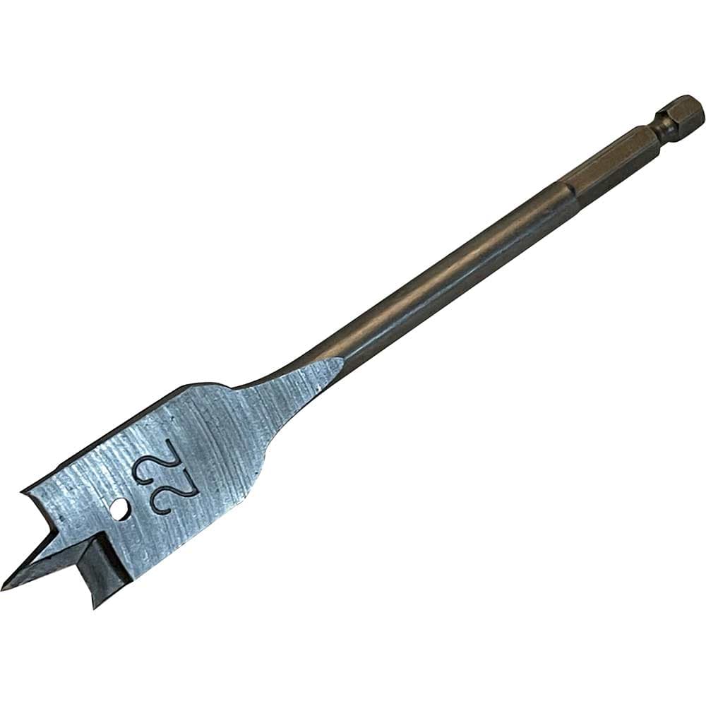 Bahco 9629 Hex Shank Flat Wood Drill Bit 22mm 75mm 152mm