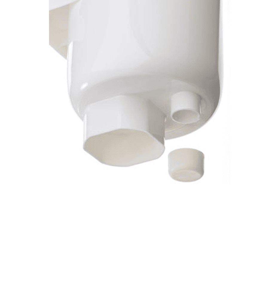 Blanking Cap for GutterMate Diverter & Filter in White Original Organics