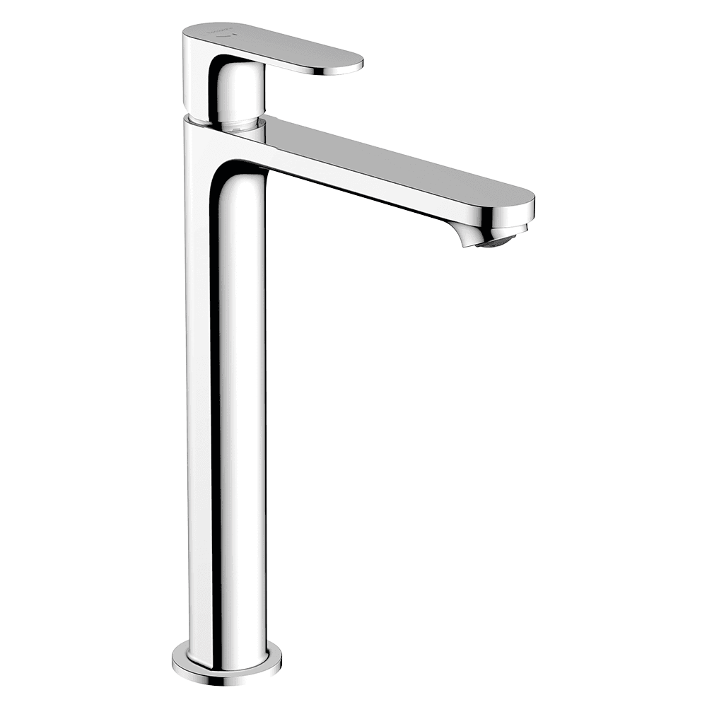 Hansgrohe Rebris S Single lever basin mixer 240 CoolStart for washbowls with pop-up waste set - Chrome - 72580000