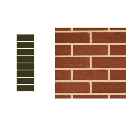 Weber Red Wall Brick Soldier Classic - 8 Per Pack
