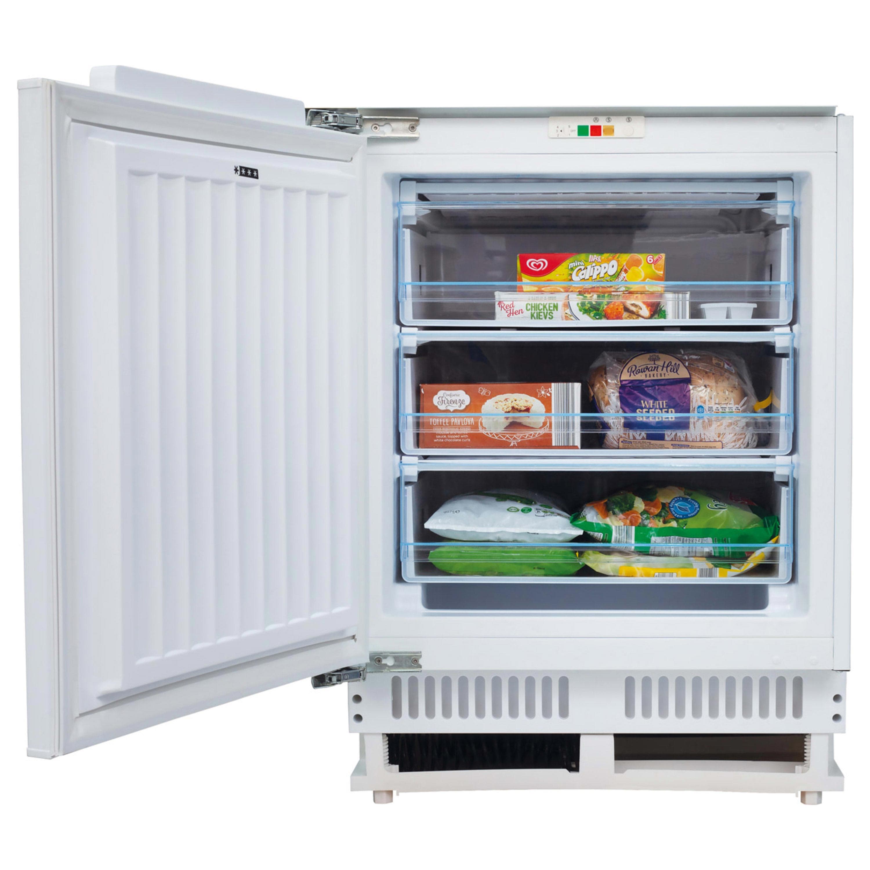 Matrix MFU801 60cm Integrated Under Counter Larder Freezer 95L