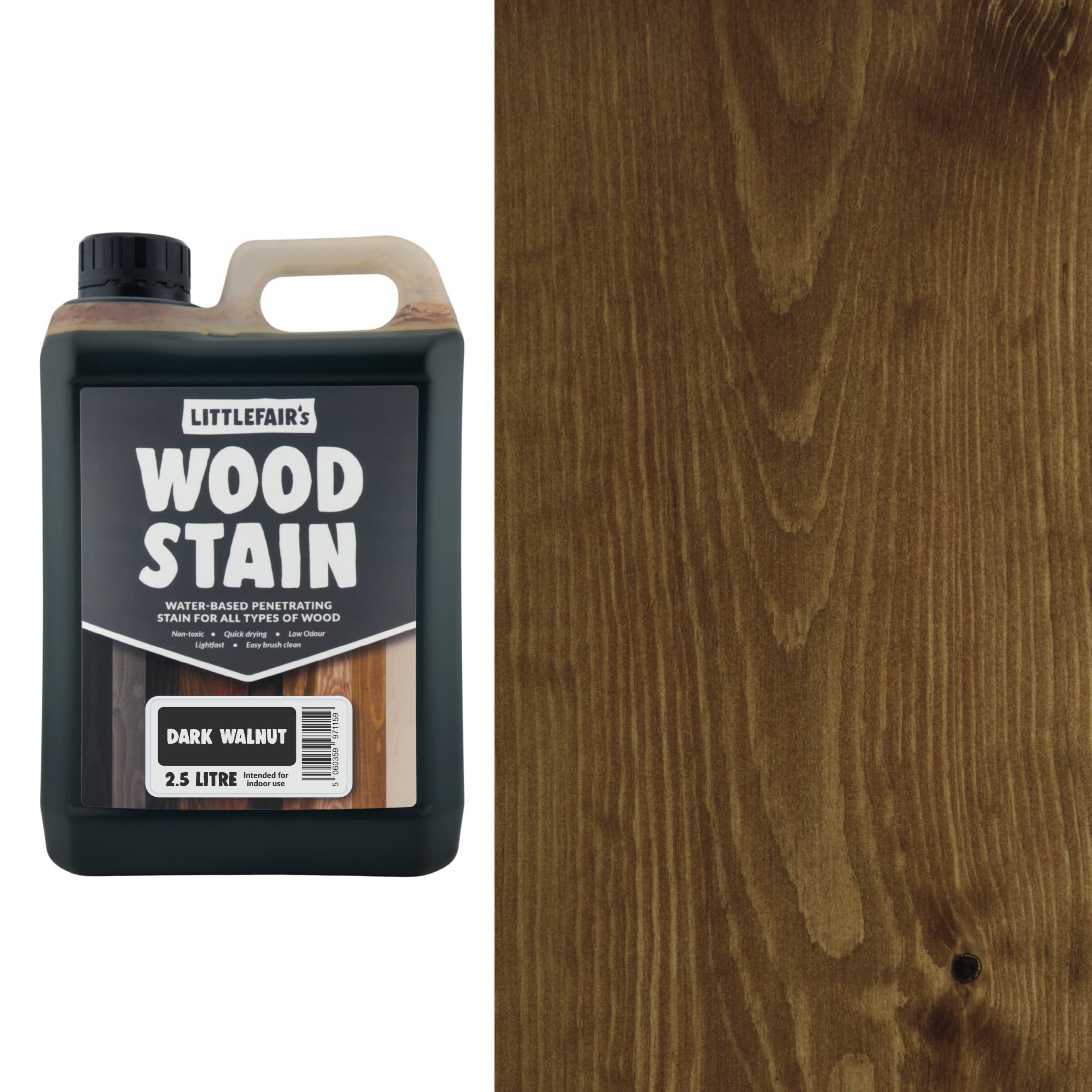 Littlefairs Water Based Wood Stains - Non Toxic & Eco Friendly