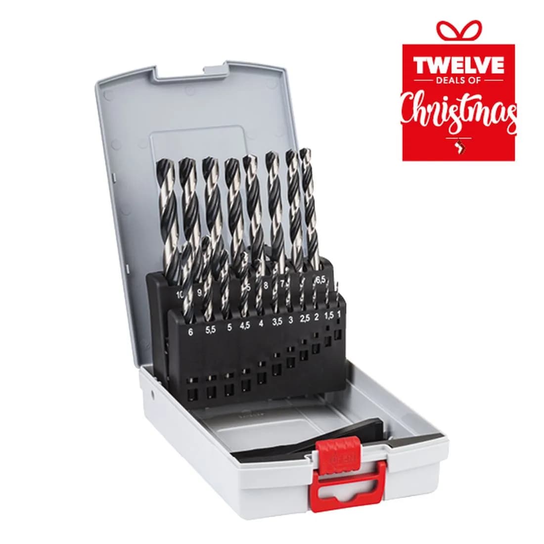 Bosch 19Pc Hss Drill Bit Set Metric Pointeq