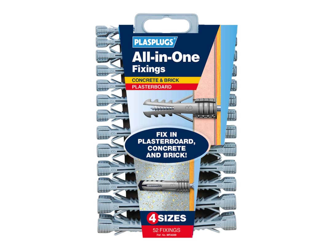 Plasplugs All In One Fixing x 52 MFA500 MFA500CC