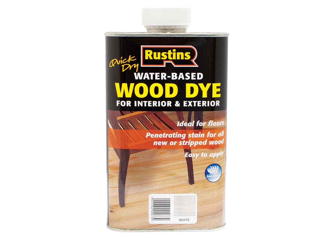 Rustins Quick Dry White Wood Dye 250ml WDWH250