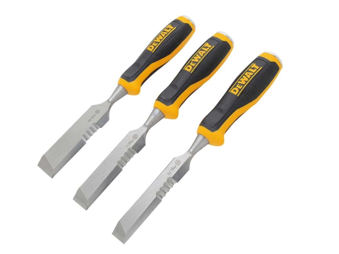 DEWALT Hand Tools Side Strike Chisel Set, 3 Piece DWHT0-16148