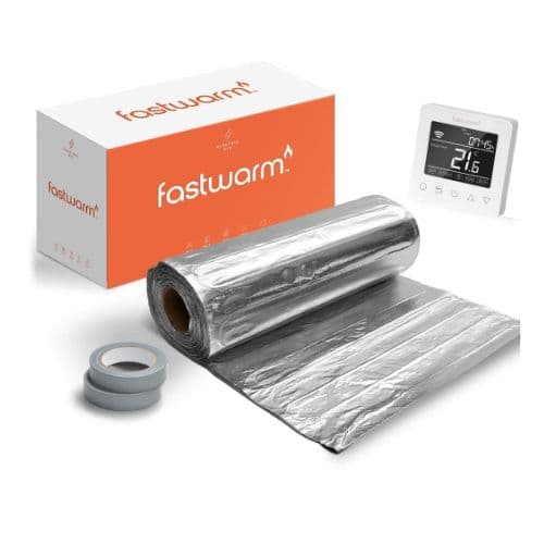 Fastwarm Electric Underfloor Heating Foil Mat - 11m2 - Fastwarm Wifi White